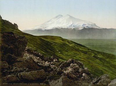 Berg nära Kislovodsk, Ryssland, c1895 av Unbekannt