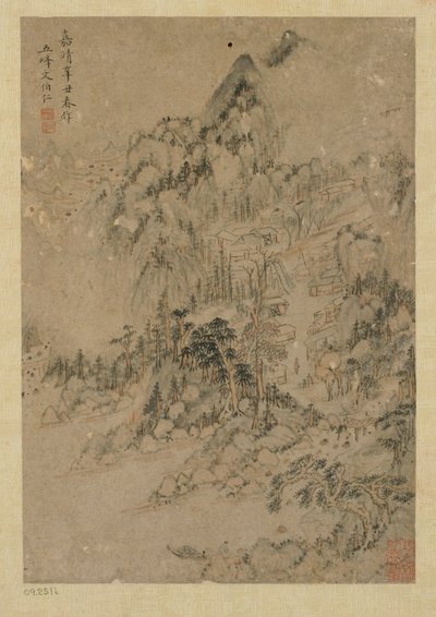 Bergsby, Mingdynastin, 1550-1644. av Unbekannt