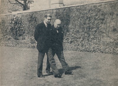 Mr. Anthony Eden besöker premiärministern, 1940-talet, 1945. av Unbekannt
