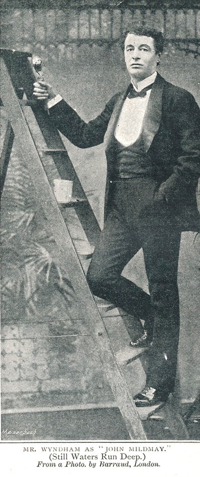 Mr Charles Wyndham, ca 1890-talet av Unbekannt