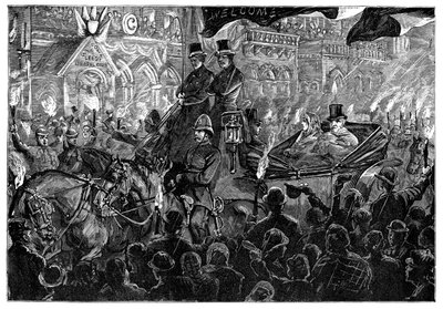 Mr Gladstone i Leeds, sent 1800-tal av Unbekannt