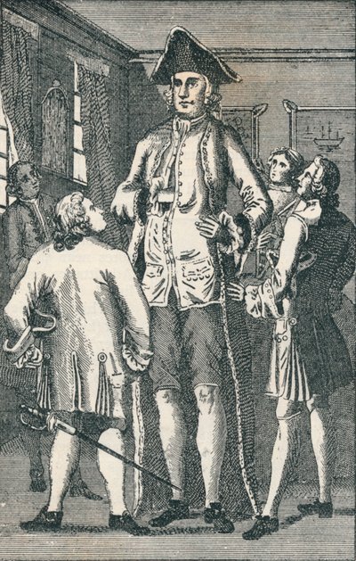 Mr Henry Blacker, den brittiske jätten, c1750, 1894 av Unbekannt