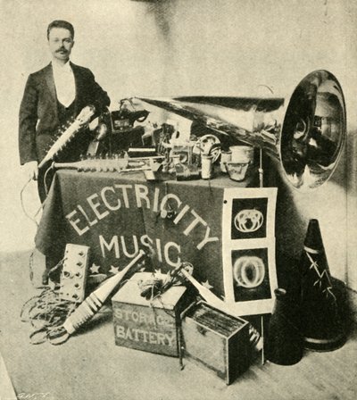 Mr. Patterson och hans apparat, 1900. av Unbekannt