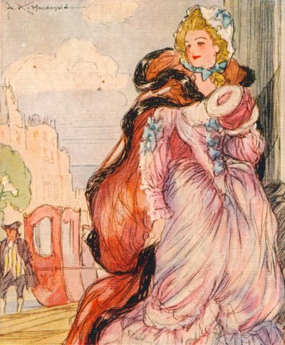Fru Fitzherbert, långvarig följeslagare till den framtida kungen George IV av Storbritannien, 1937. av Unbekannt