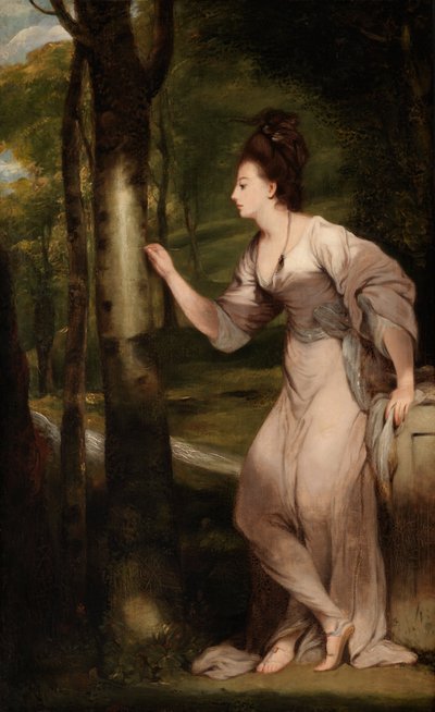 Mrs Lloyd, 1700-talet. av Unbekannt