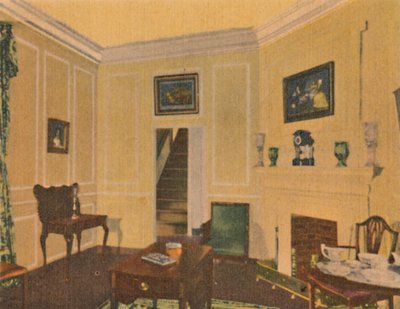 Mrs Washingtons vardagsrum, 1946 av Unbekannt