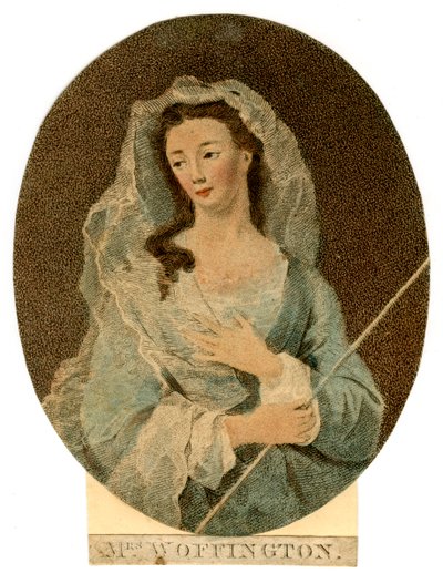 Mrs Woffington, c1760 av Unbekannt