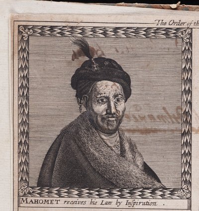 Muhammad Från: The order of the Inspirati, 1659 av Unbekannt