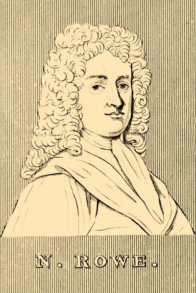 N. Rowe, 1674-1718, 1830. av Unbekannt