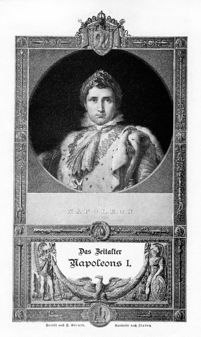 Napoleon I Bonaparte, fransmännens kejsare, 1900 av Unbekannt