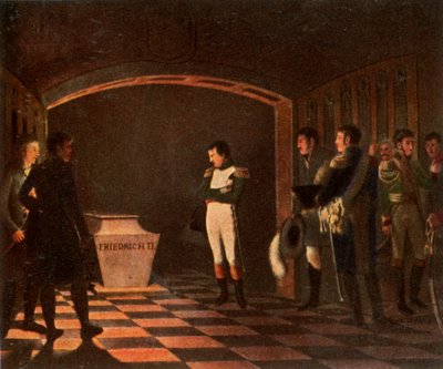 Napoleon I vid Fredrik den Stores grav, 27 oktober 1806, 1936. av Unbekannt