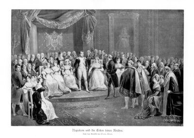 Napoleon och det första av hans imperier, c1804-1814 av Unbekannt