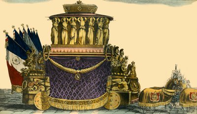 Napoleons begravningsvagn, 1840, 1921. av Unbekannt