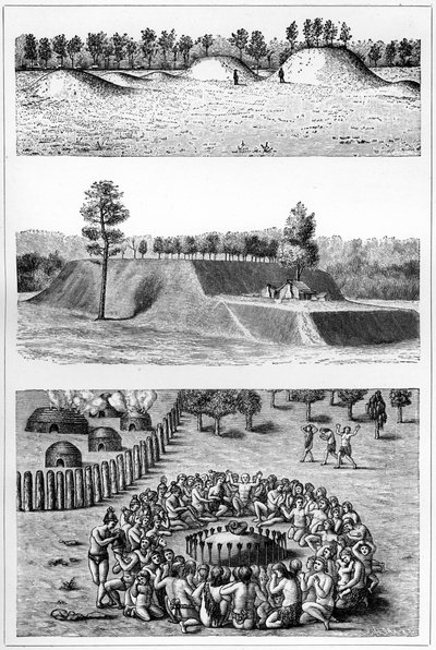Native American arkeologiska platser, USA, 1901 av Unbekannt