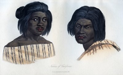 Infödda i Kalifornien, 1848 av Unbekannt