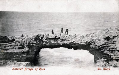 Natural Bridge of Ross, County Clare, Irland, 1906 av Unbekannt
