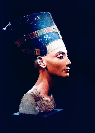 Nefertiti, egyptisk drottning och gemål av Akhenaton, 1300-talet f.Kr av Unbekannt