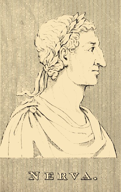Nerva, 30-98 e.Kr., 1830 av Unbekannt