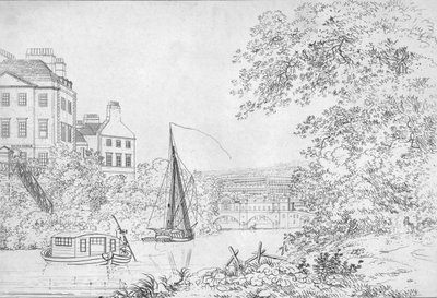 Nya bron, Bath, 1788 av Unbekannt