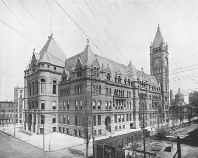 New City Hall, Cincinnati, Ohio, USA, c1900. av Unbekannt