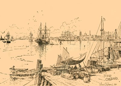 New Orleans, Louisiana, c1890. av Unbekannt