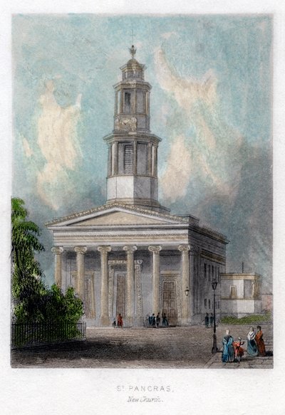Ny kyrka, St Pancras, London av Unbekannt