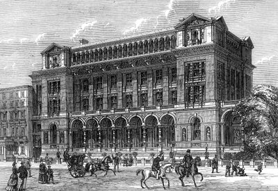 Nya naturvetenskapliga skolor, South Kensington, London, 1800-talet av Unbekannt