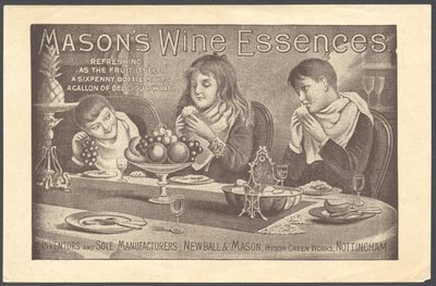 Newball & Mason Wine Essences, 1890-talet av Unbekannt