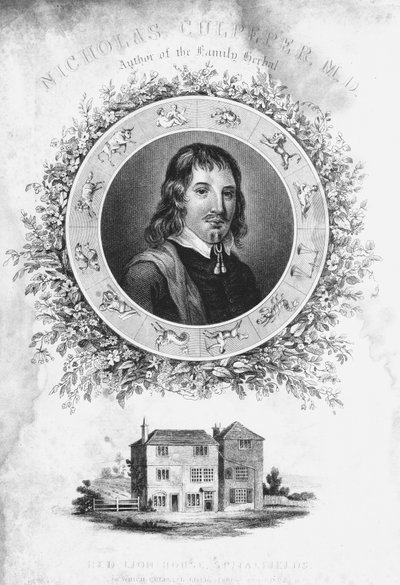 Nicholas Culpepper, ca 1650 1800-talet av Unbekannt