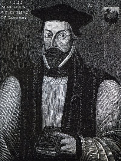 Nicholas Ridley. av Unbekannt
