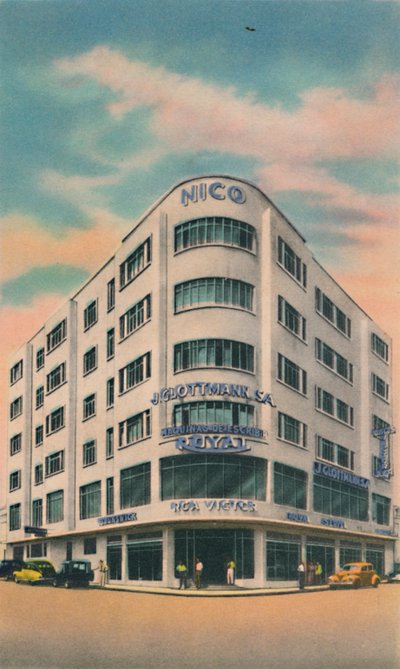 Nico Building, Ägare: P. & M. Matera, Barranquilla, c1940-talet av Unbekannt