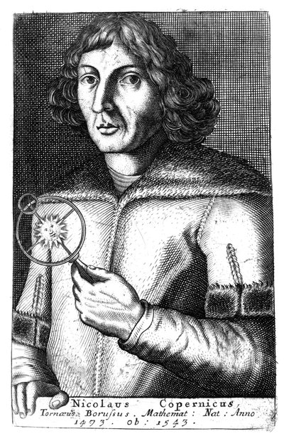Nicolaus Copernicus, polsk astronom och matematiker av Unbekannt