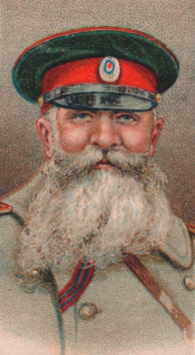 Nikolay Iudovich Ivanov 1851-1919, general i den kejserliga ryska armén, 1917 av Unbekannt