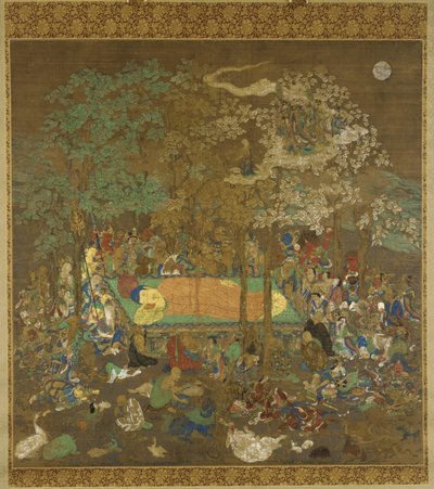 Buddhas Nirvana, tidigt 1300-tal av Unbekannt