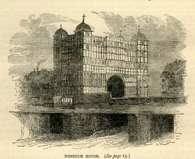 Nonsuch House, c1872. av Unbekannt