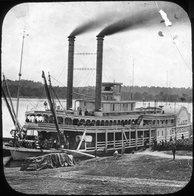 Northern Line Packet Company paddle steamer Lake Superior, USA, c1870-talet av Unbekannt