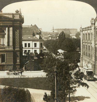 Norges fina huvudstad, Christiania, Norge, c1905. av Unbekannt