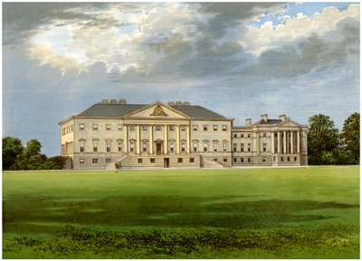 Nostell Priory, Yorkshire, hem för familjen Winn, c1880 av Unbekannt
