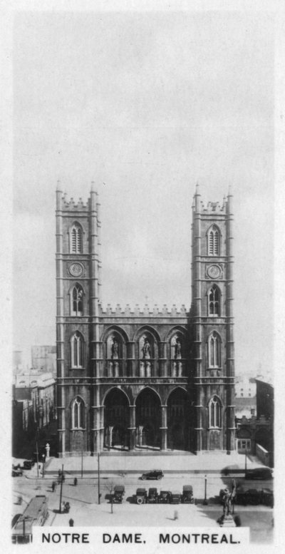 Notre Dame, Montreal, Kanada, c1920-talet av Unbekannt
