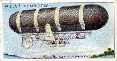 Nulli Secundus, första brittiska militära styrbara ballong, 1905-1907 c1910 av Unbekannt