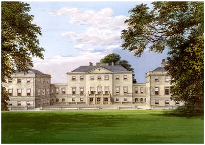 Nuneham Park, Oxfordshire, hem för familjen Harcourt, c1880 av Unbekannt