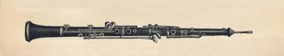 Oboe, 1895. av Unbekannt