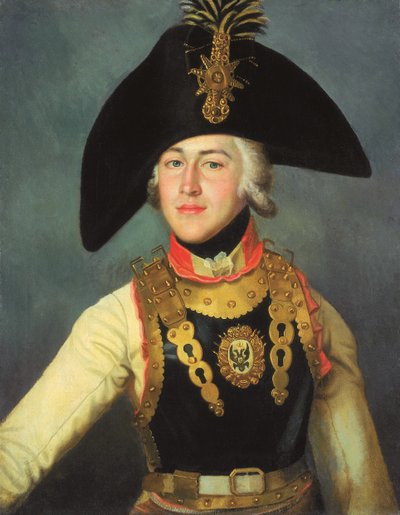 Officer vid livgardets kavalleriregemente, 1797-1799 av Unbekannt