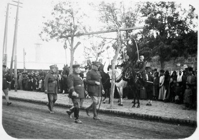 Officerare från den franska främlingslegionen, Syrien, 1900-talet av Unbekannt