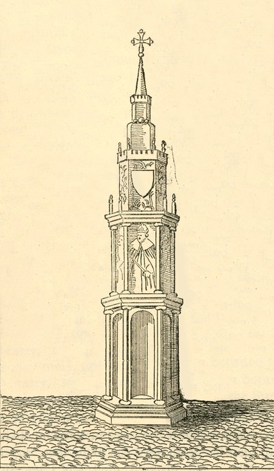 Gamla Charing Cross, 1881. av Unbekannt