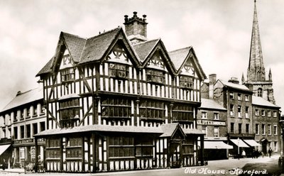Old House, Hereford, Herefordshire, tidigt 1900-tal av Unbekannt