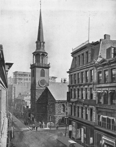 Old South Church, Boston, USA, c1900. av Unbekannt