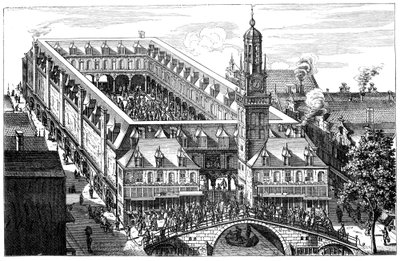 Old Stock Exchange, Amsterdam, Nederländerna av Unbekannt
