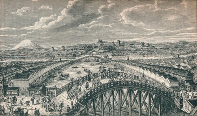 Gamla Tokyo: staden Edo, säte för shogunernas regering i hundratals år, 1907 av Unbekannt
