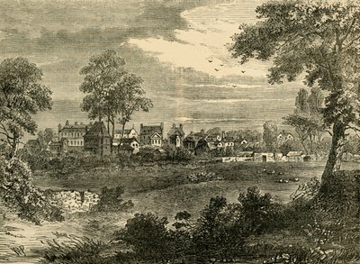 Old View of Kensington, ca 1750, c1876. av Unbekannt